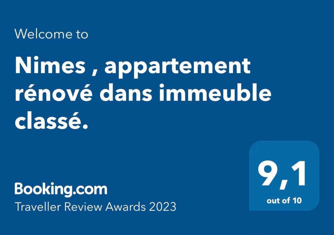 Nimes , Appartement Renove Dans Immeuble Classe. ภายนอก รูปภาพ